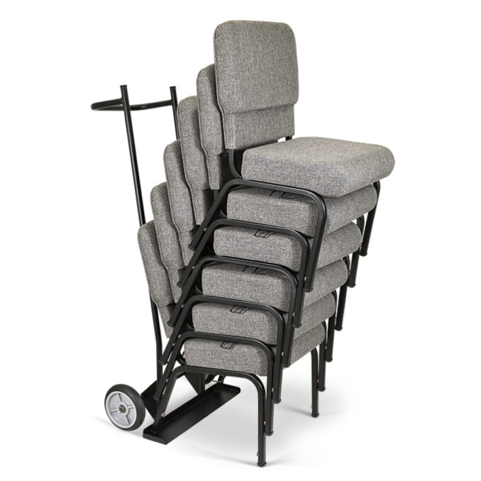 Plataforma rodante estándar para silla de iglesia