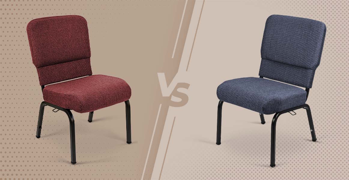 Comparing the Bertolini Impressions Chair vs. the Millennia Church Chair